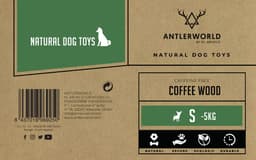 Coffee Wood Chew Toy - S (14 cm approx.) 3