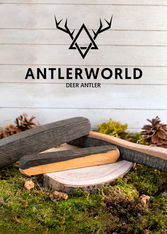 Mordedores madera de brezo Antlerworld varias tallas